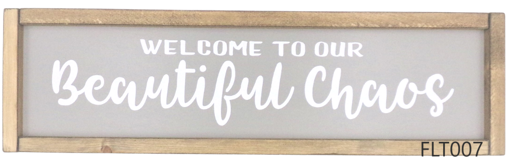 Welcome to our Beautiful Chaos