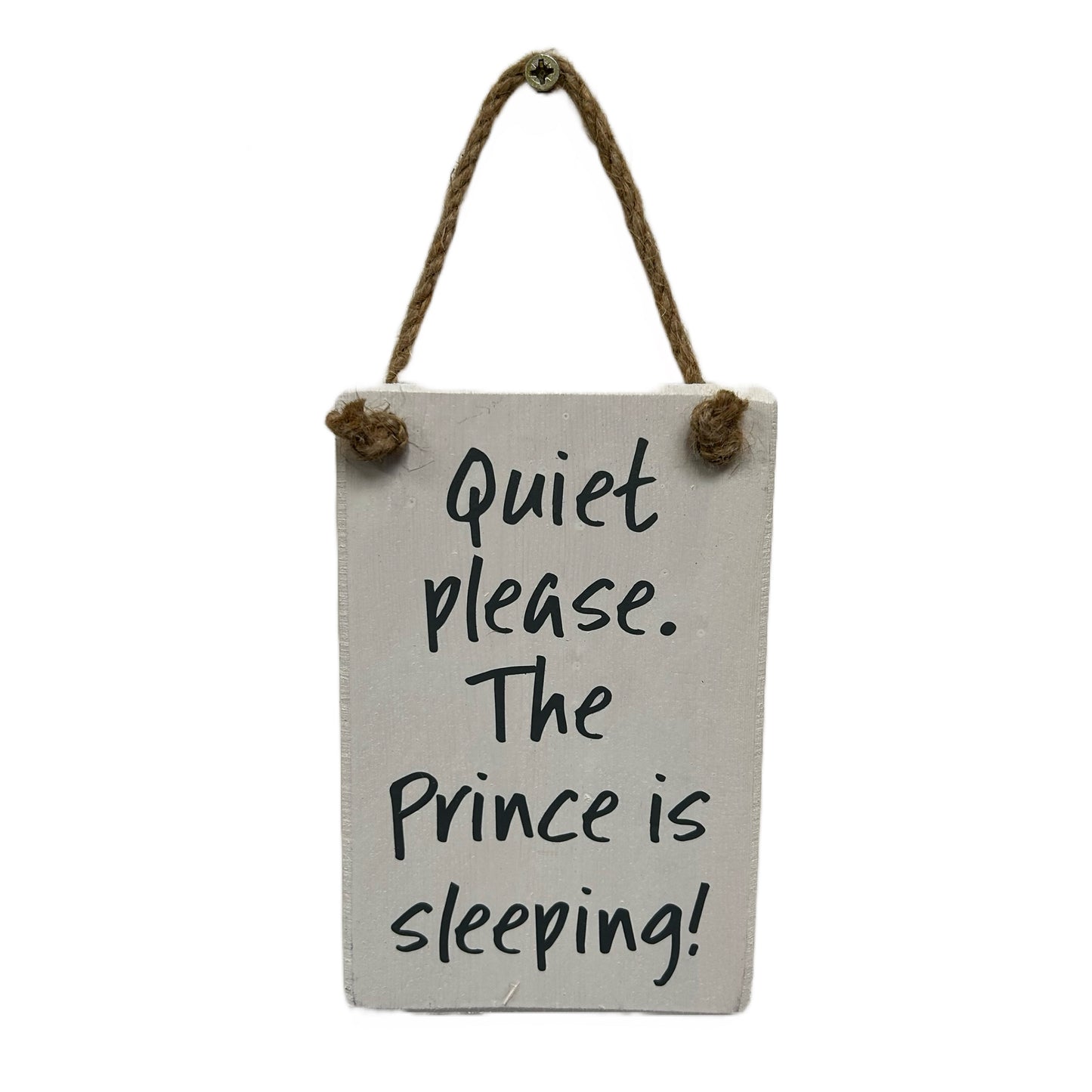 Quiet please Prince