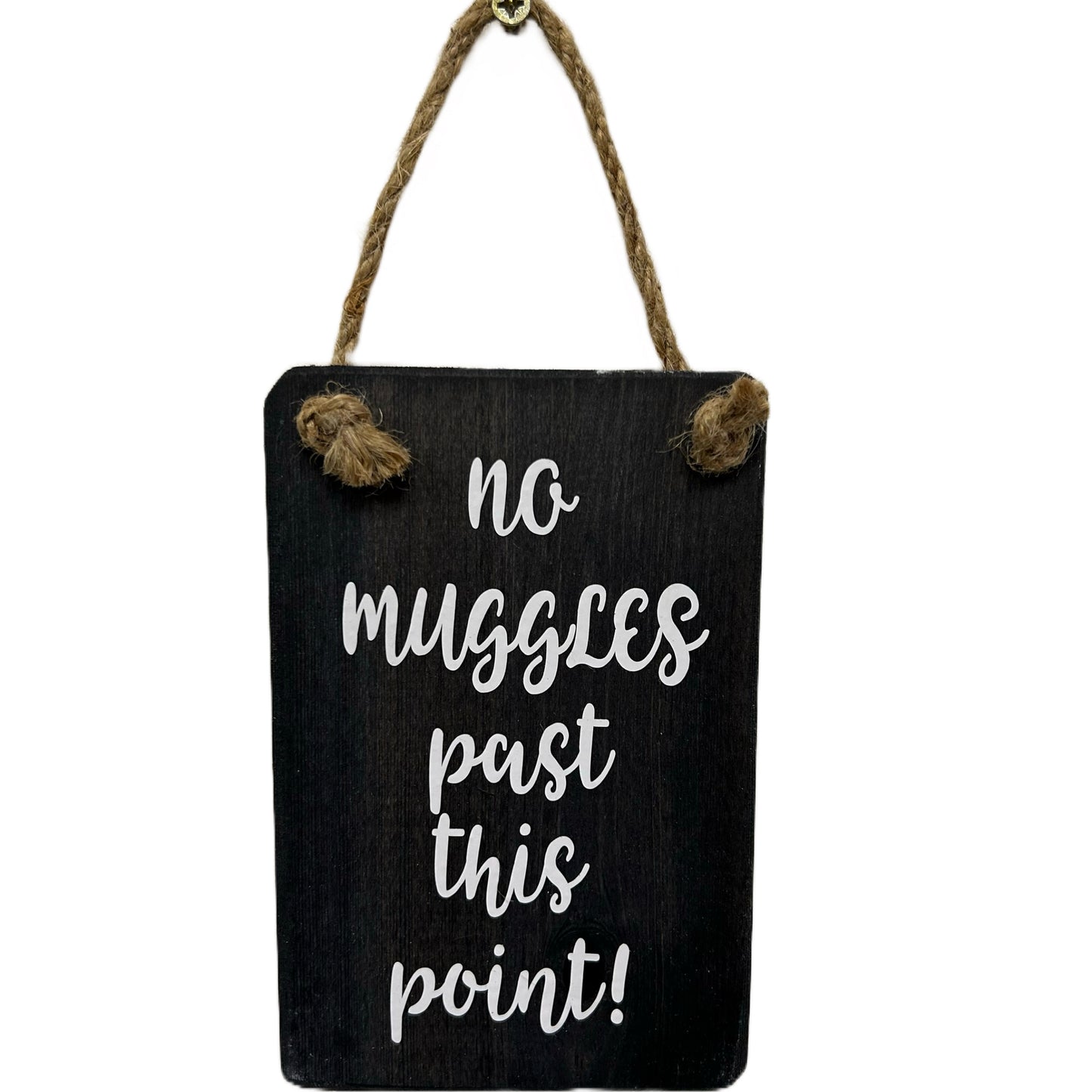 No Muggles past this point!