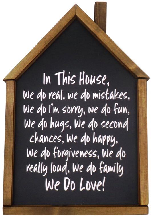 In this house we do real….