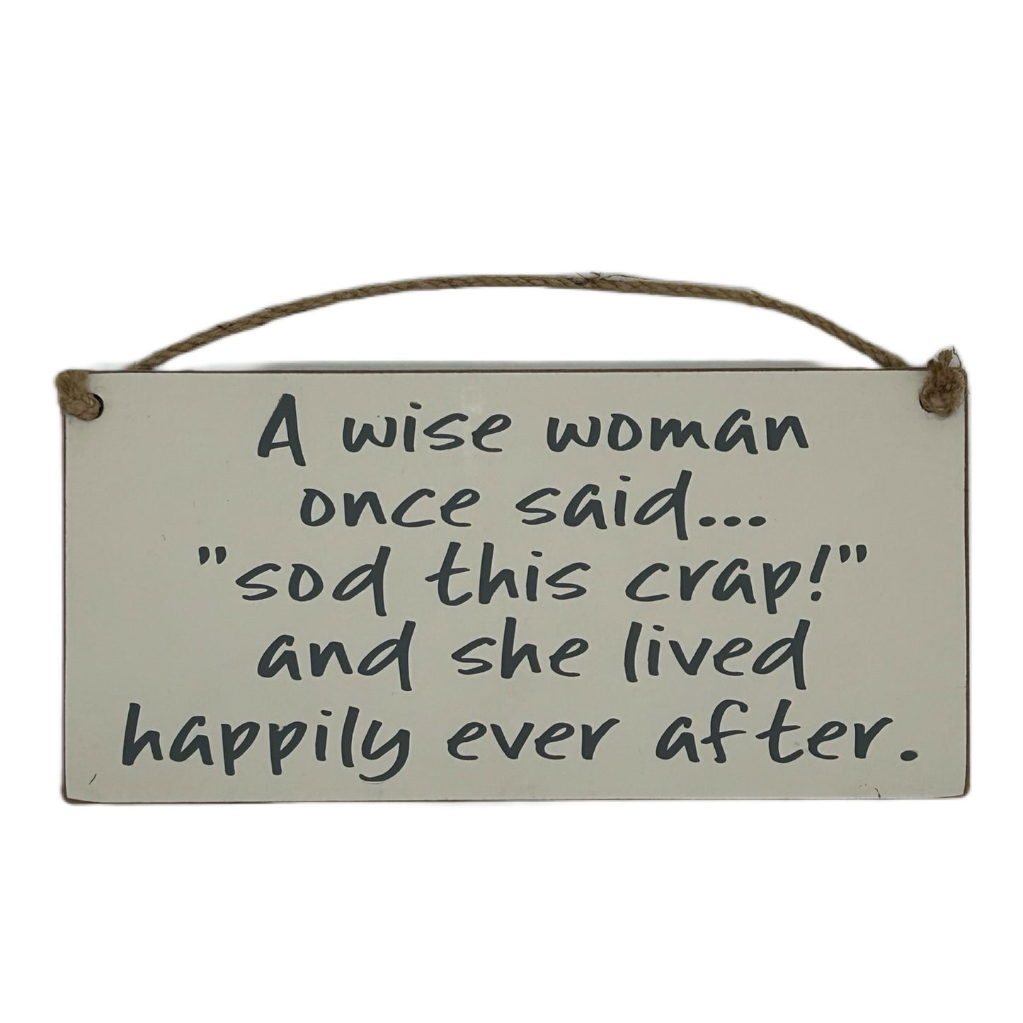 A wise woman once said "Sod this crap!" and she lived happily ever after!