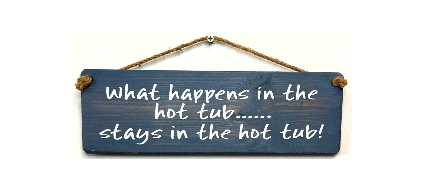 What Happens in the Hot Tub