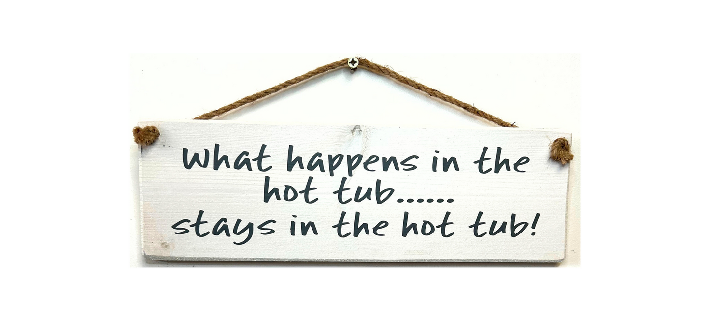 What Happens in the Hot Tub