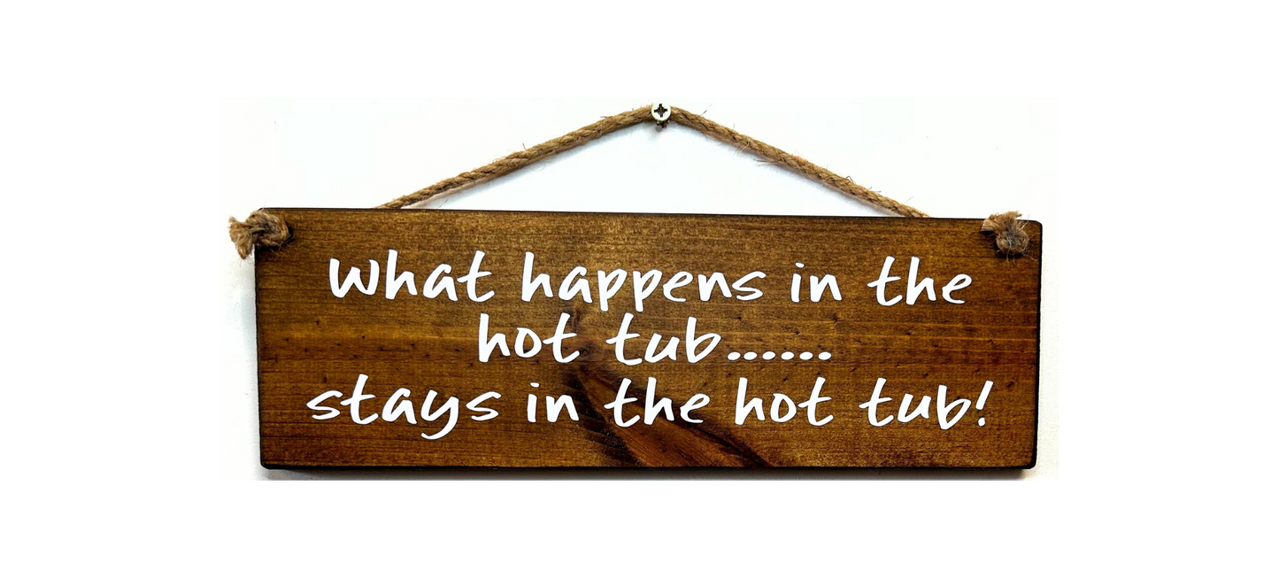 What Happens in the Hot Tub