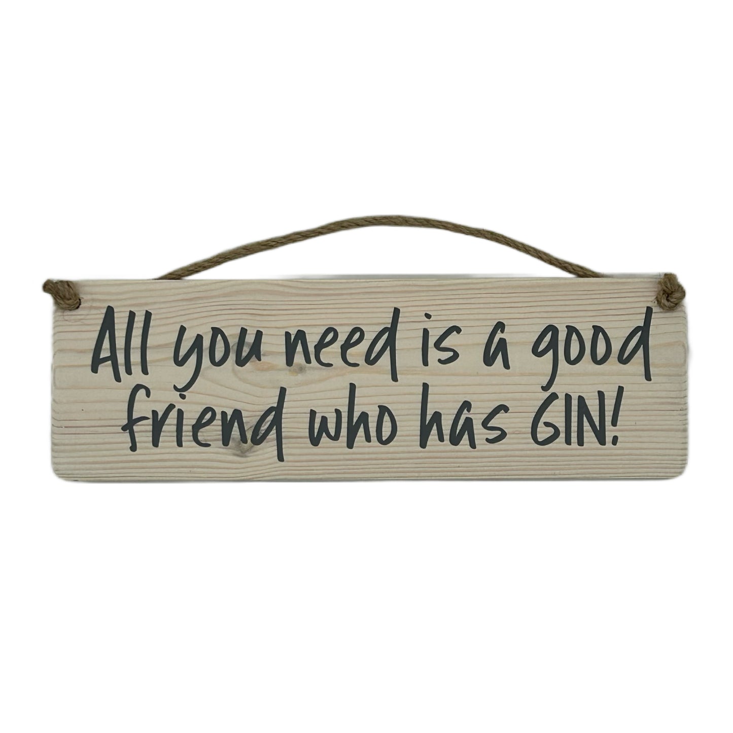 All you Need is a good….GIN