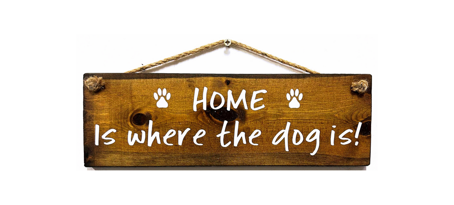 Home is where the dog is
