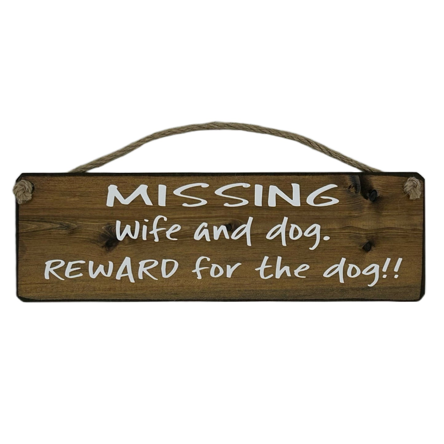 Missing Wife and Dog