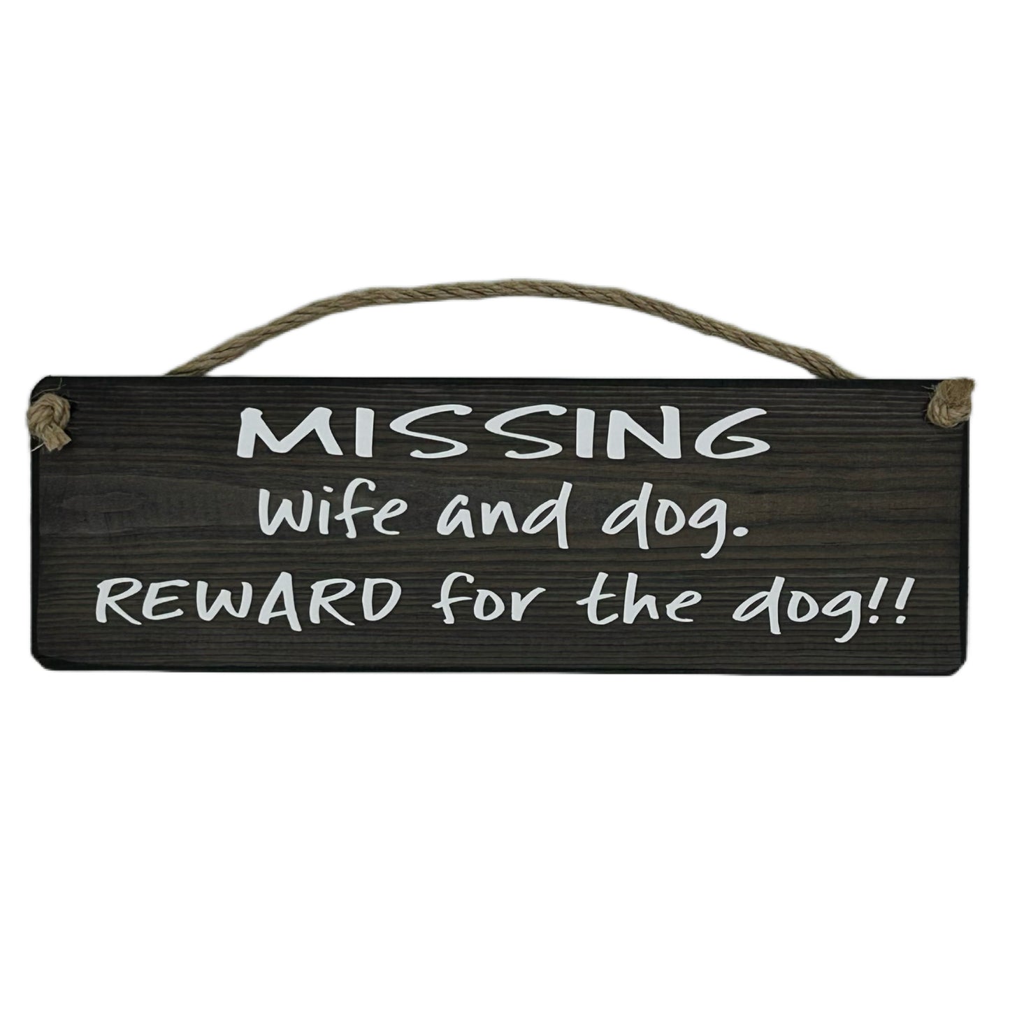 Missing Wife and Dog
