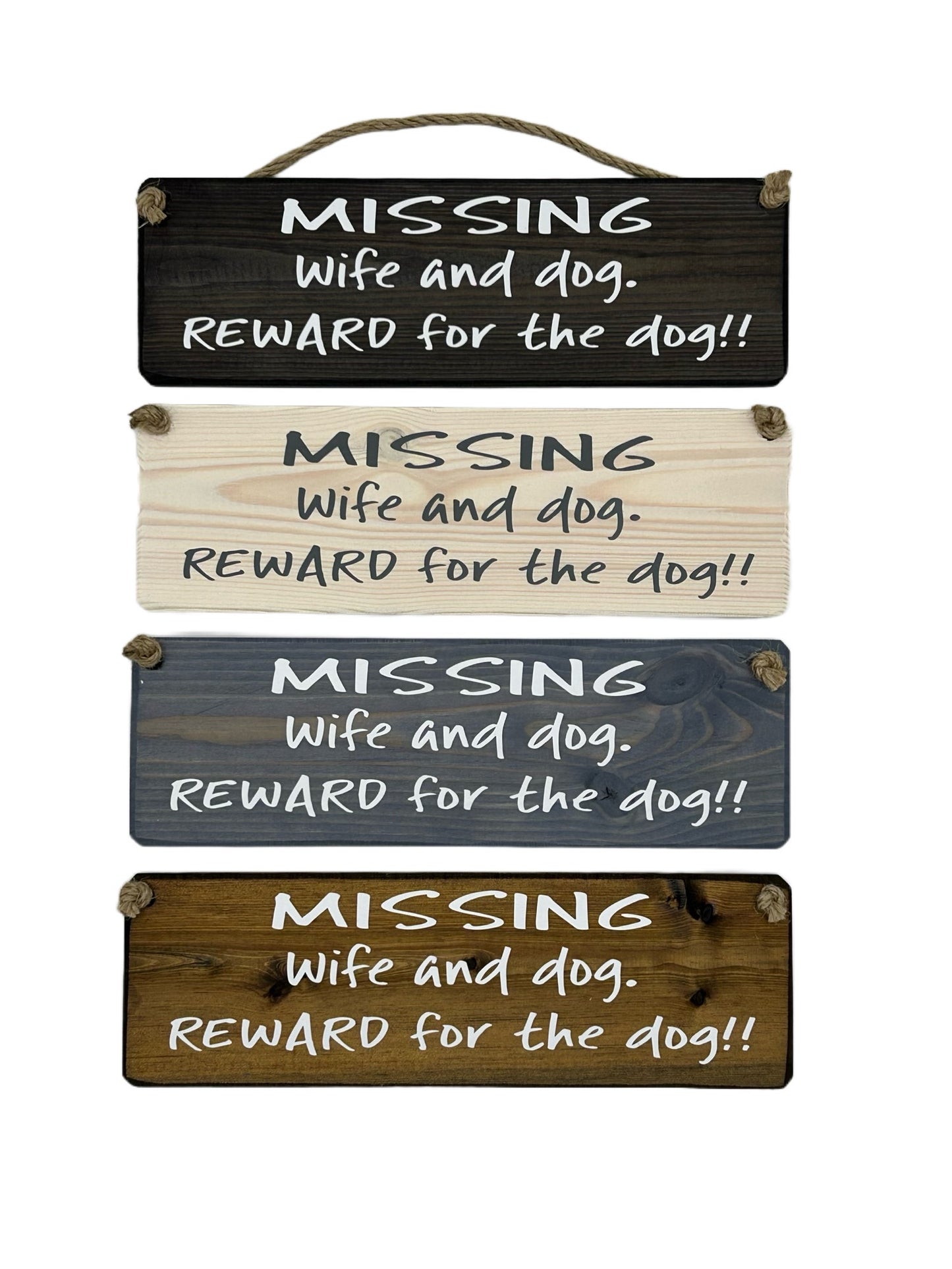 Missing Wife and Dog