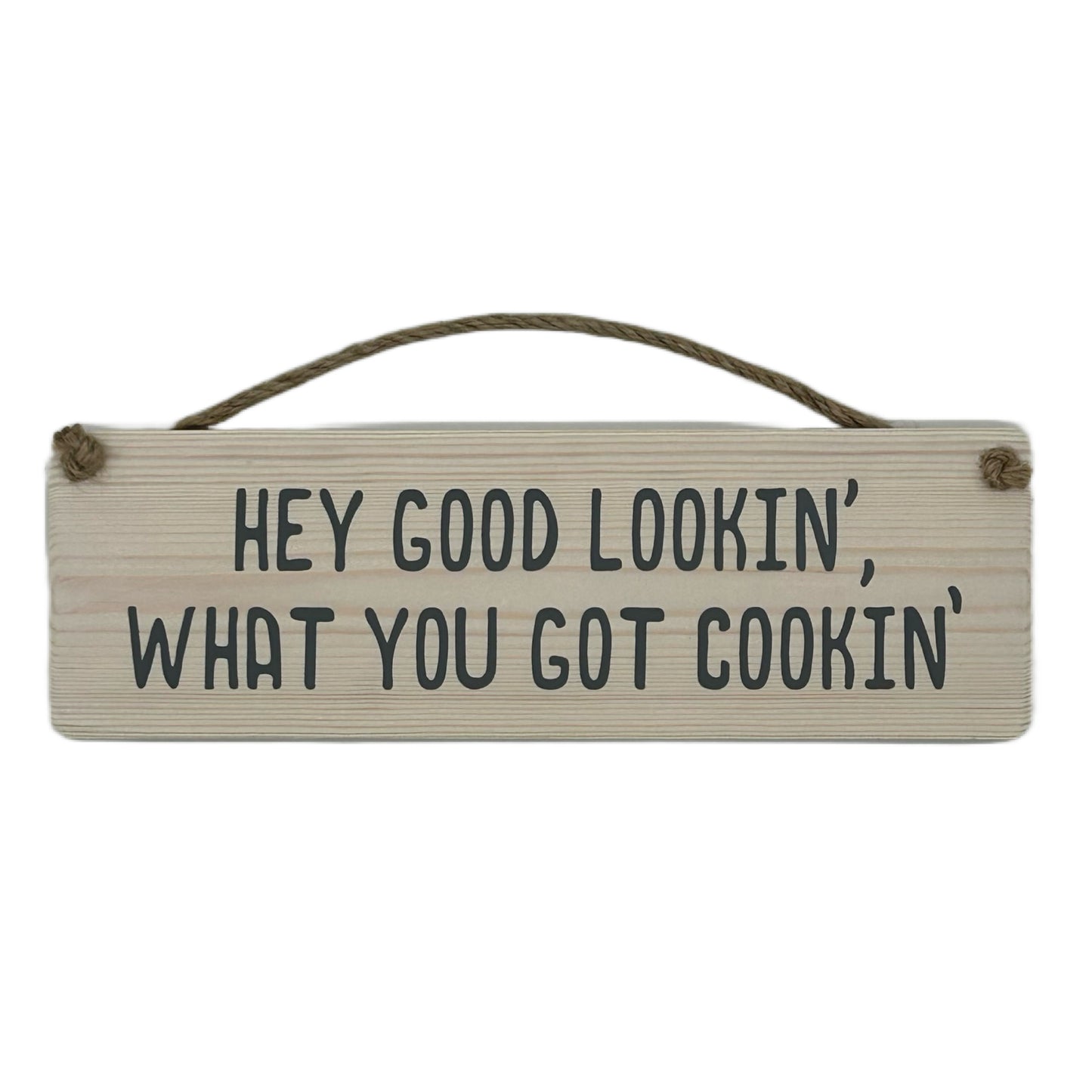 Hey good lookin' what you got cookin'