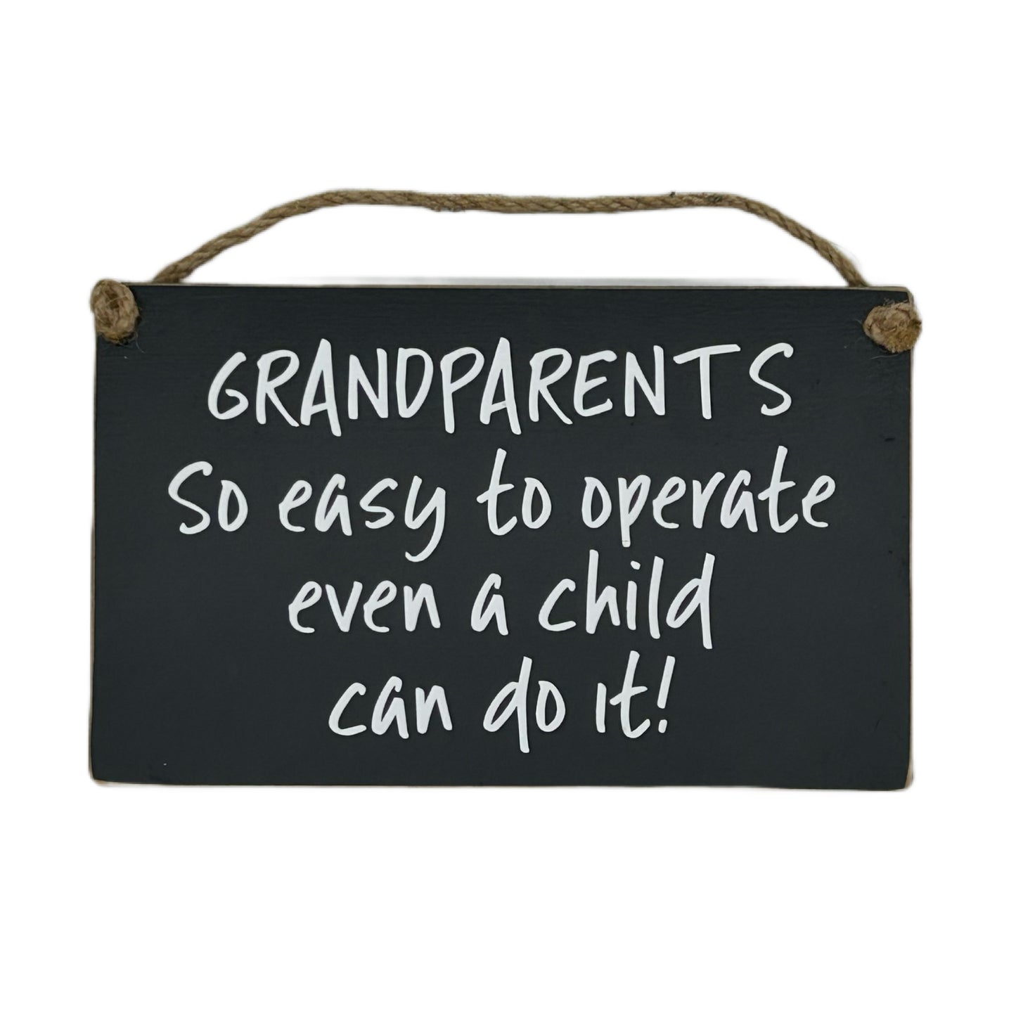 Grandparents so easy to operate, even a child can do it!