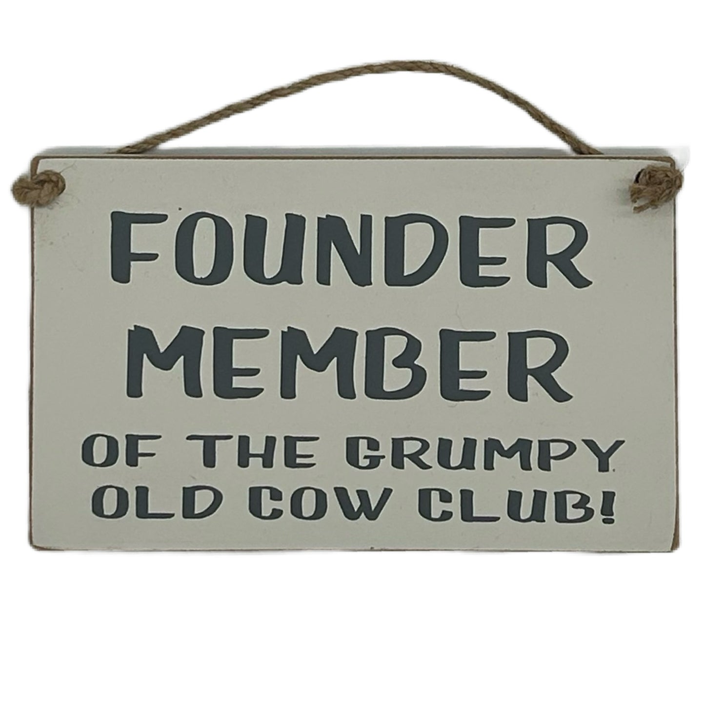 Founder of the Grumpy Old Cow Club