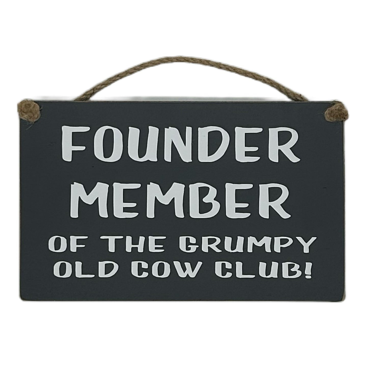 Founder of the Grumpy Old Cow Club