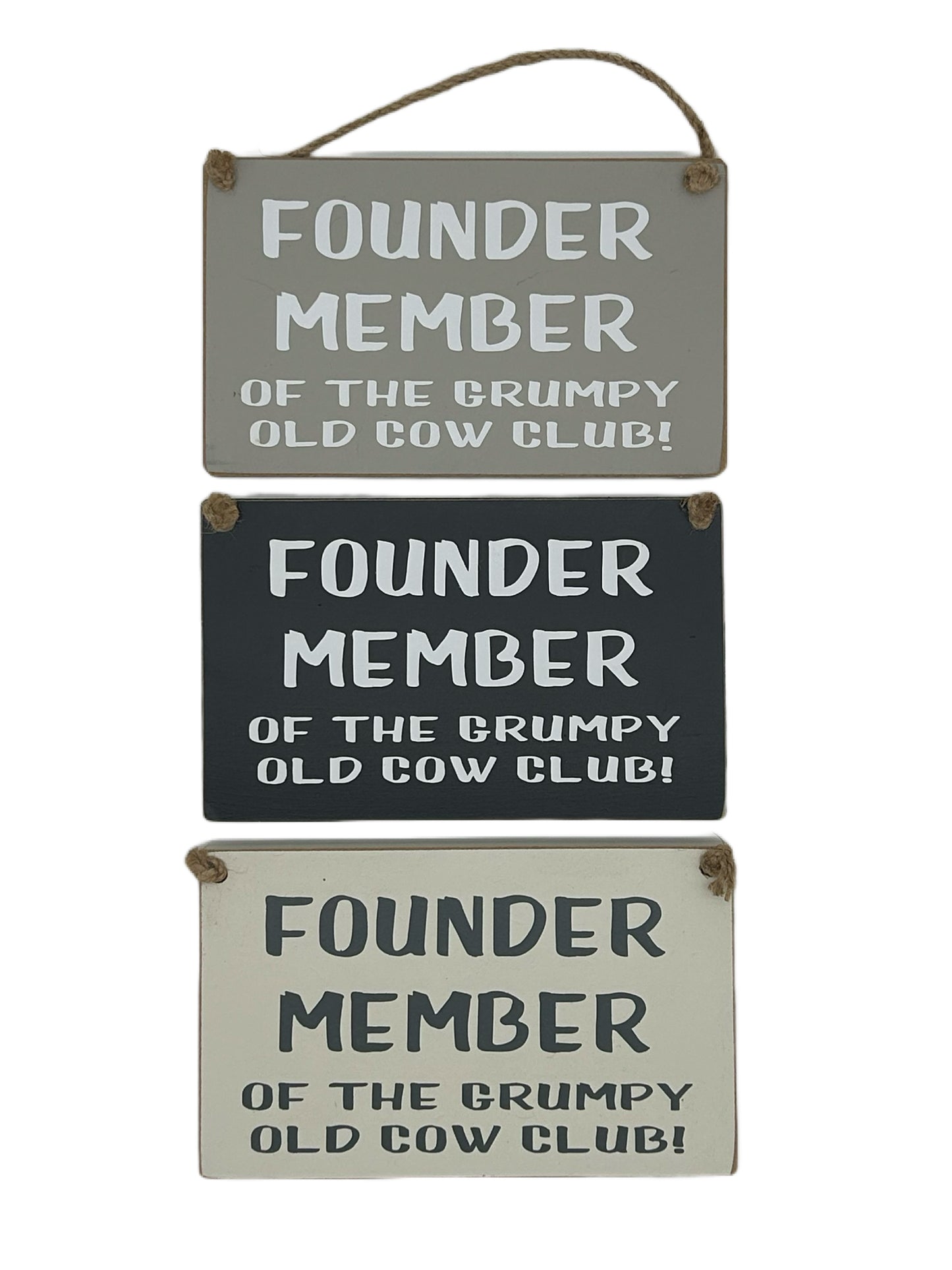 Founder of the Grumpy Old Cow Club