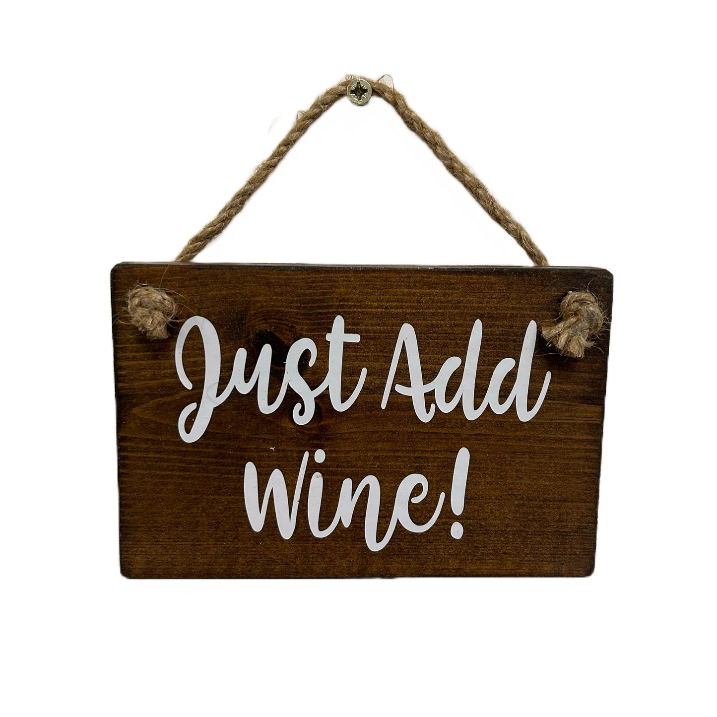 Just add wine