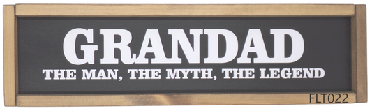 Grandad, The Man, The Myth, The Legend