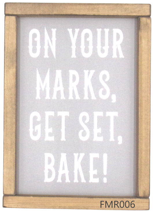 On your Marks, Bet Set, BAKE!