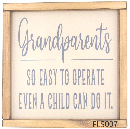 Grandparents so easy to operate even….