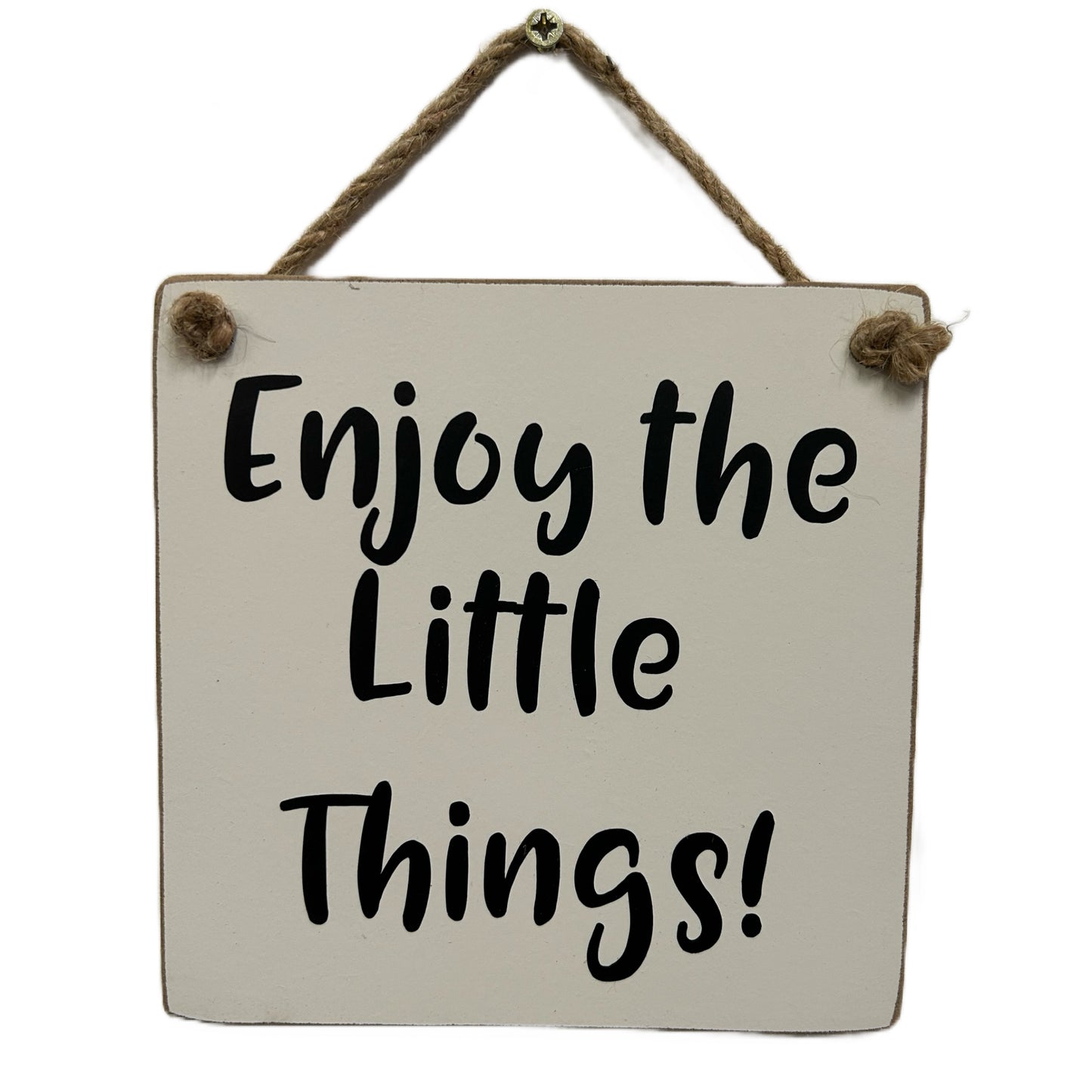 Enjoy the little things