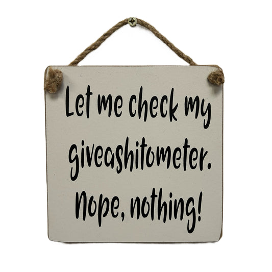 Let me check my giveashitometer, nope nothing