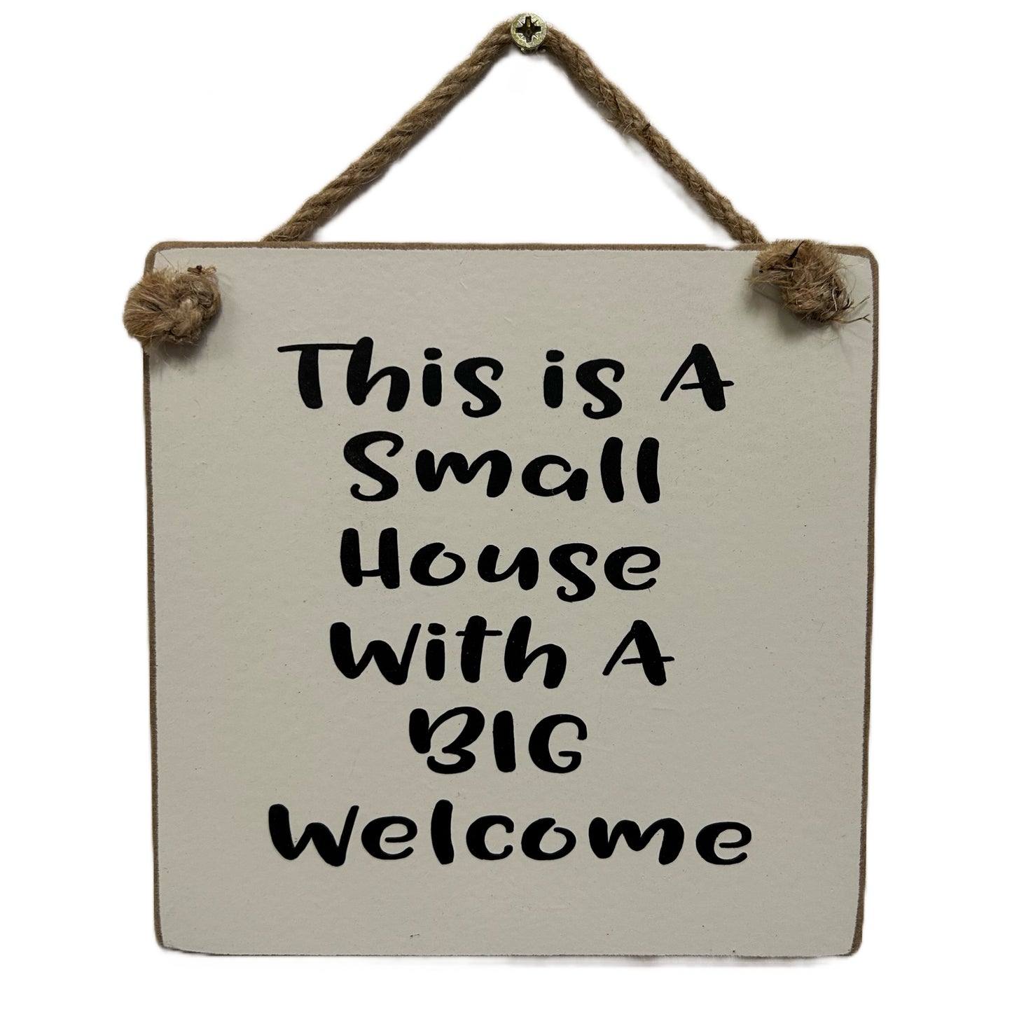 This is a small house with a big welcome