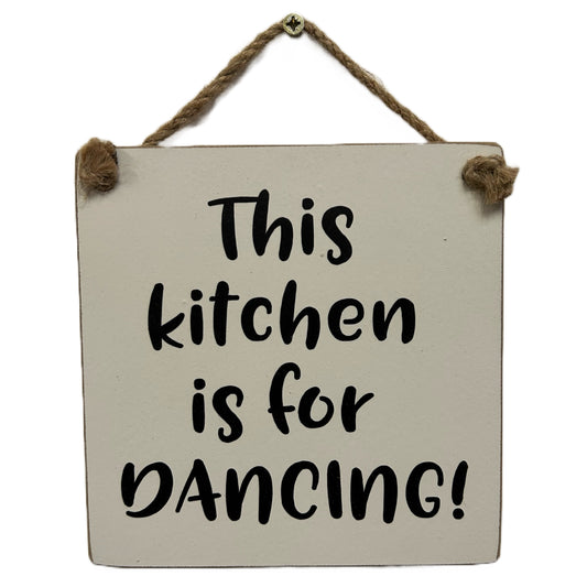 This kitchen is for dancing