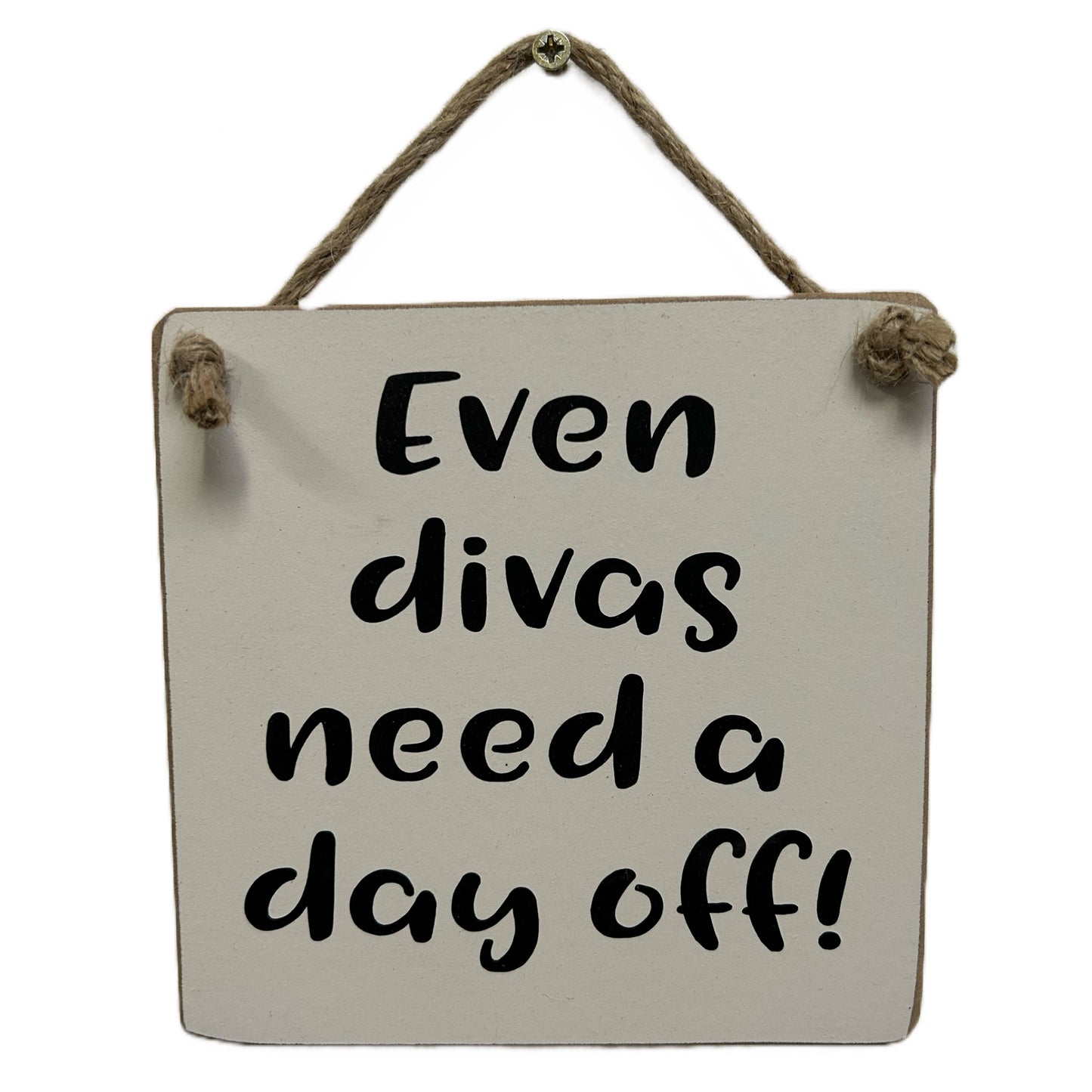 Even divas need a day off