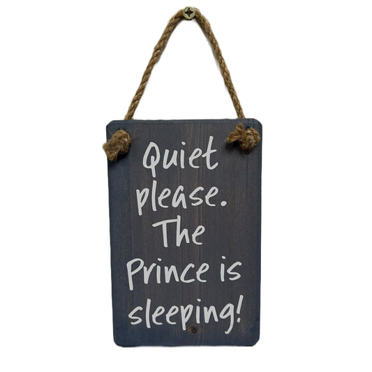 Quiet please Prince