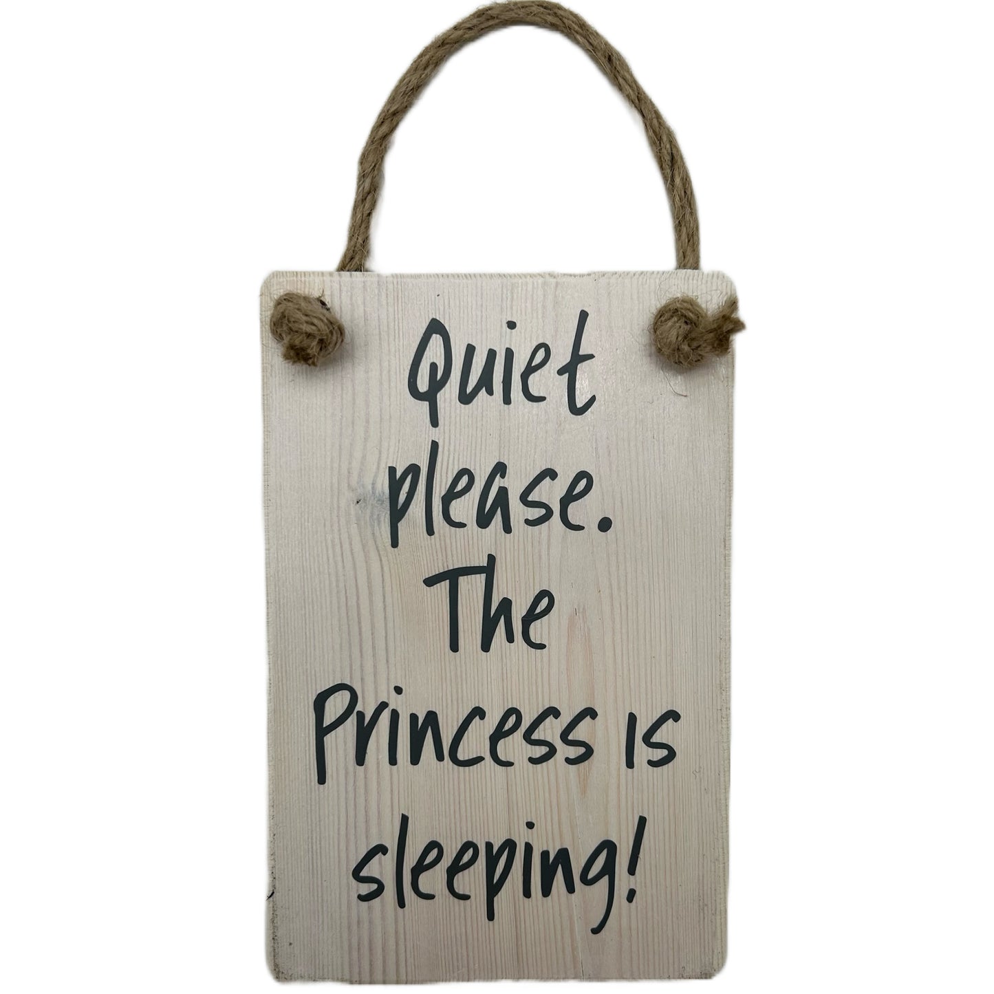 Quiet please Princess