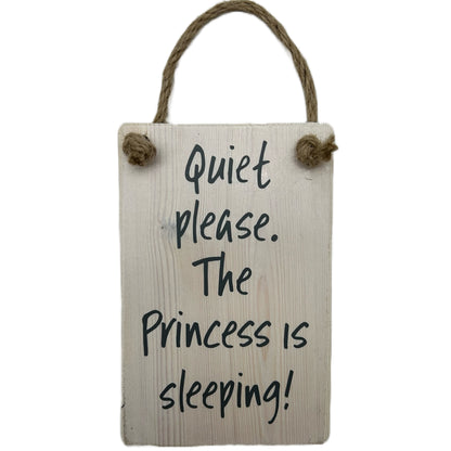 Quiet please Princess