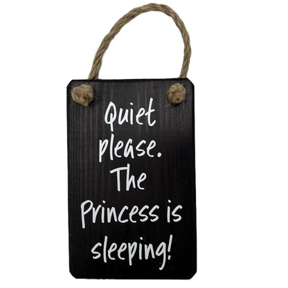 Quiet please Princess