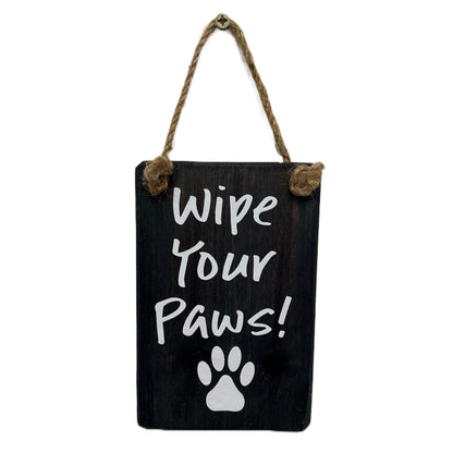 Wipe your paws