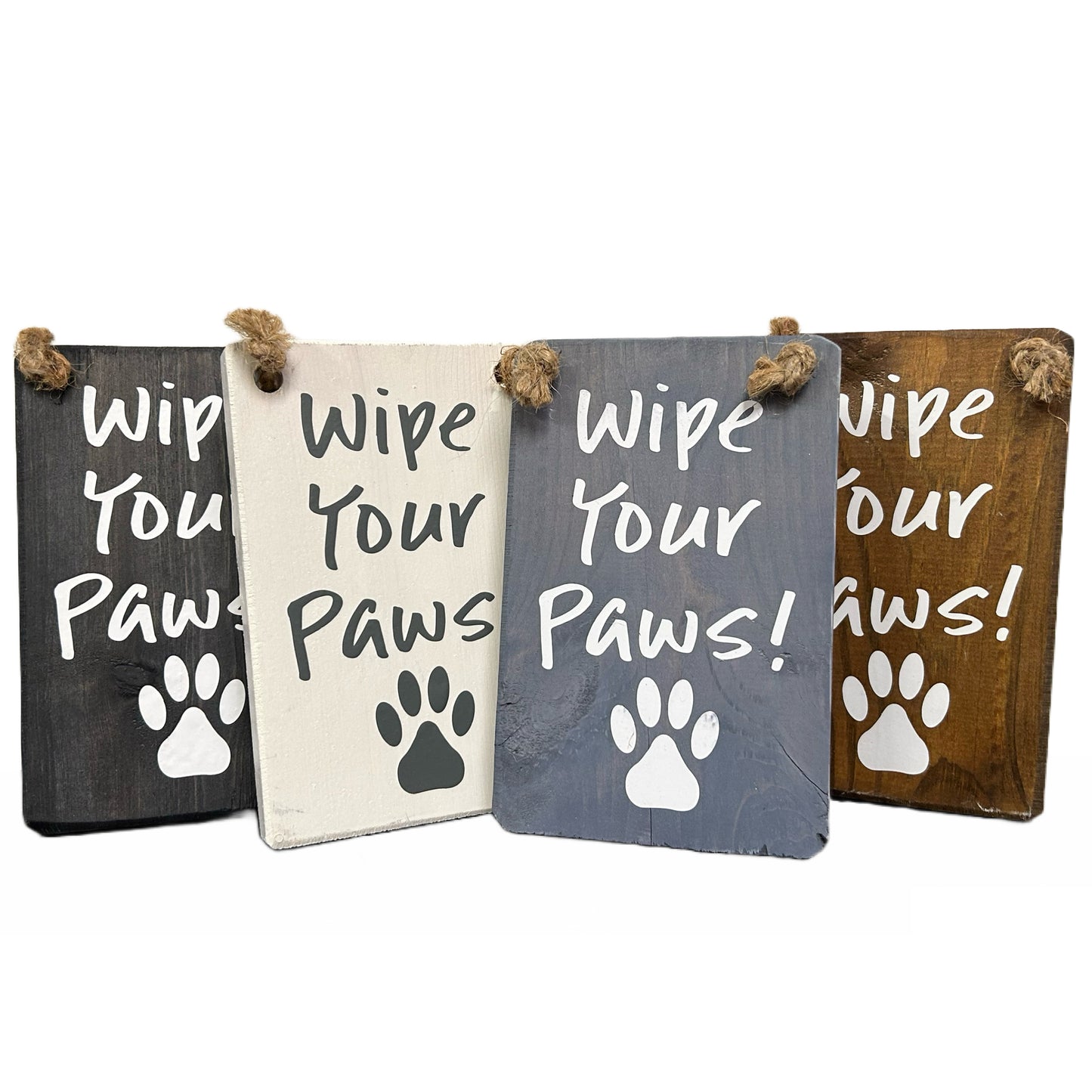 Wipe your paws