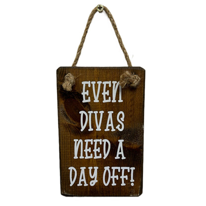 Even Divas need a day off