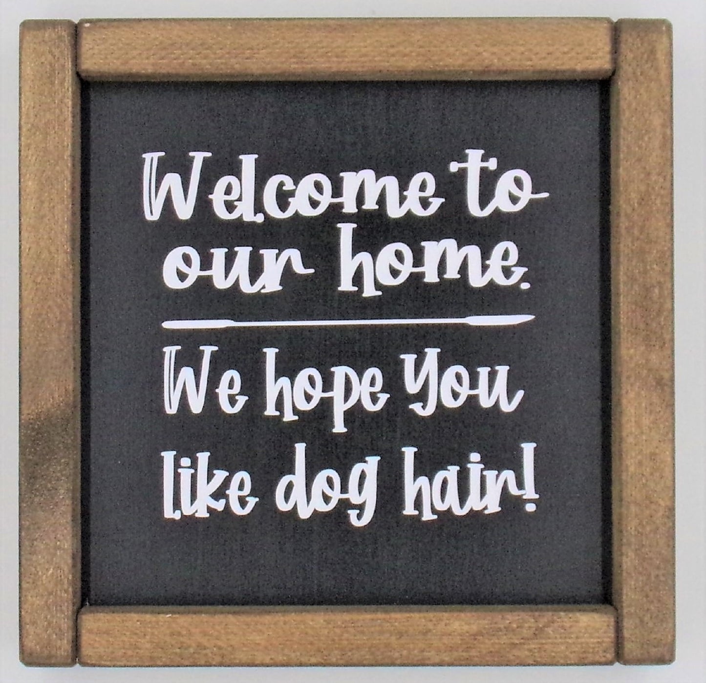 Welcome to our home…...