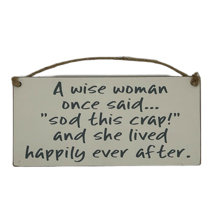 A wise woman once said "Sod this crap!" and she lived happily ever after!