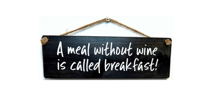 A Meal Without Wine