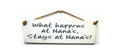 What happens at Nana's