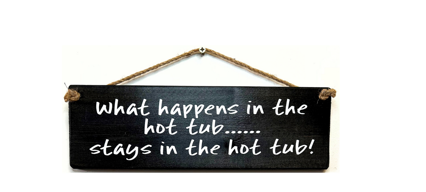 What Happens in the Hot Tub