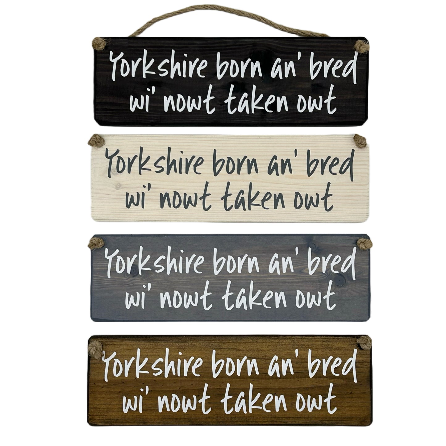 Yorkshire born & bred