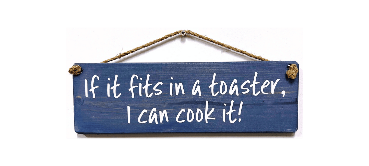 If it fits in a toaster, I can cook it