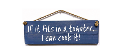 If it fits in a toaster, I can cook it