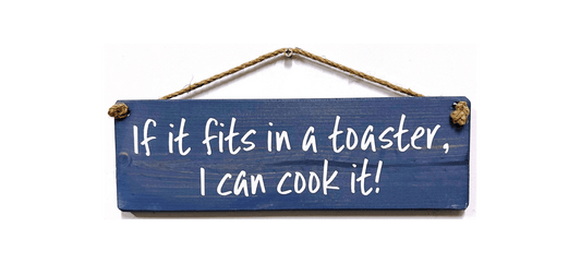 If it fits in a toaster, I can cook it