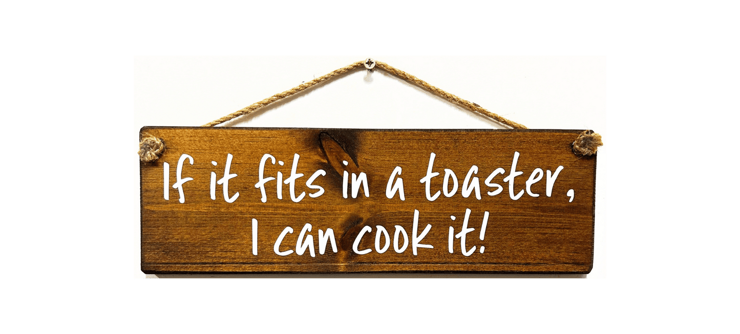 If it fits in a toaster, I can cook it