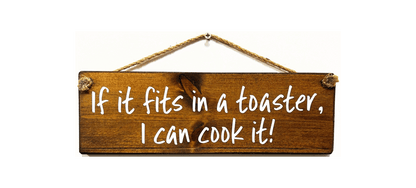 If it fits in a toaster, I can cook it