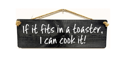 If it fits in a toaster, I can cook it