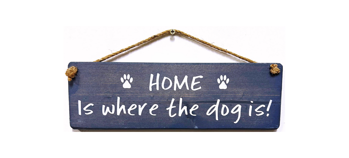 Home is where the dog is