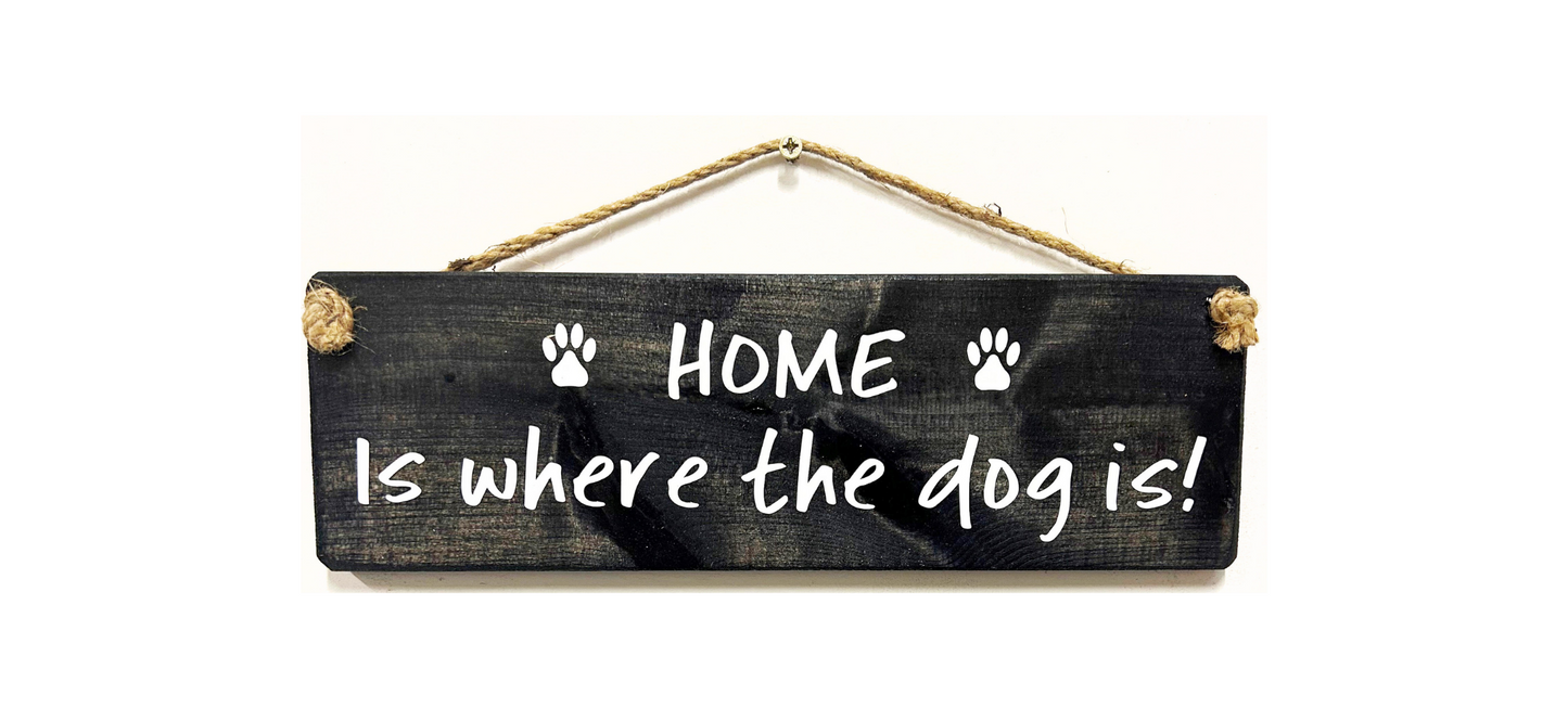 Home is where the dog is