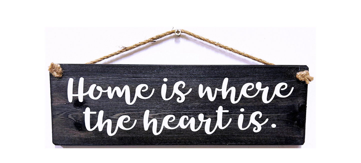 Home is where the heart is