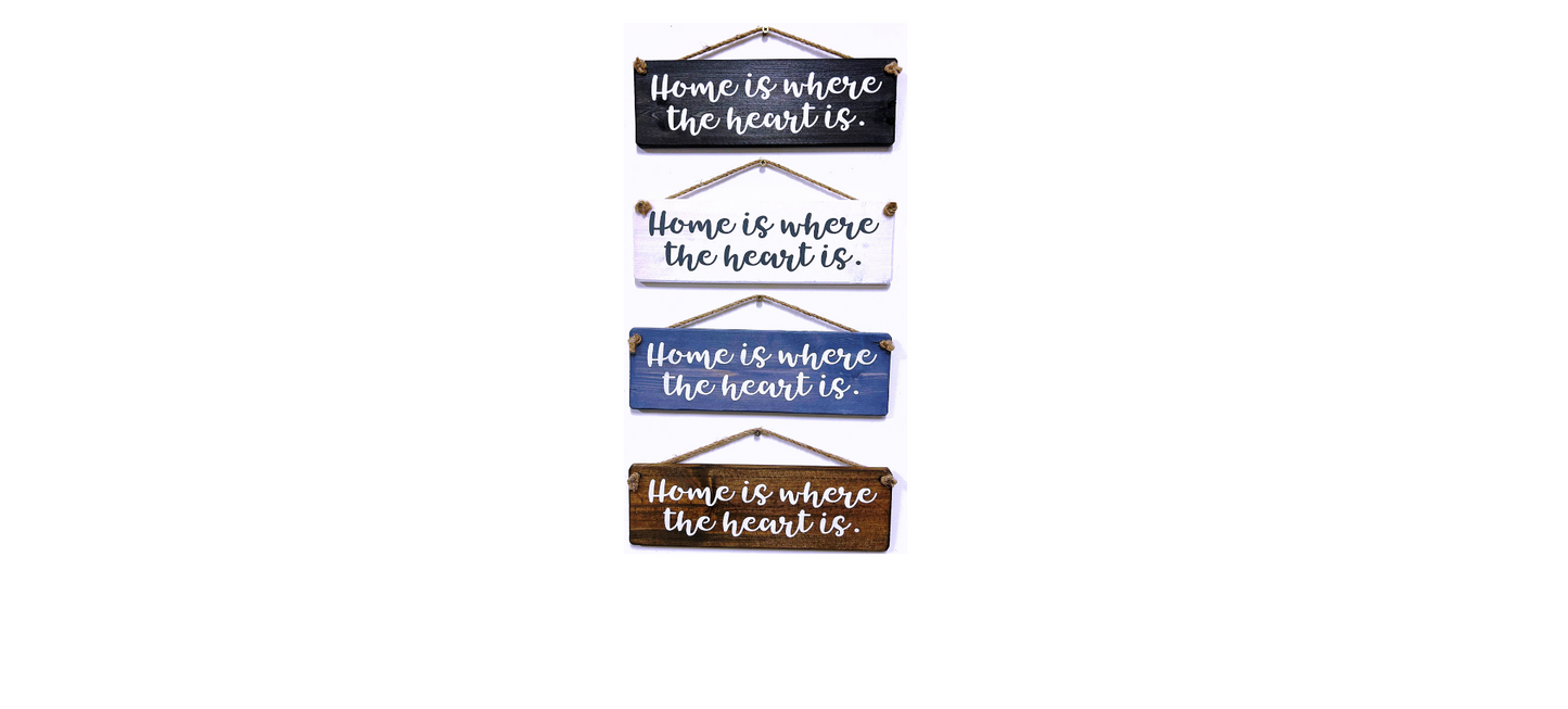 Home is where the heart is